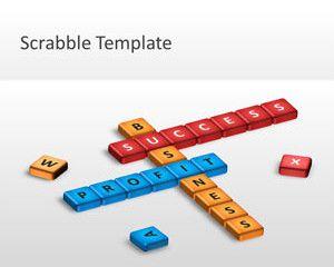 Scrabble PowerPoint Template Scrabble PowerPoint Template