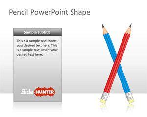 Pencil PowerPoint Shape