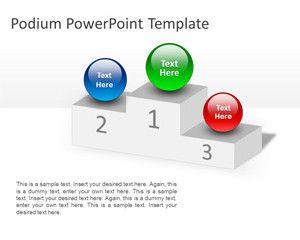 Podium PowerPoint Template