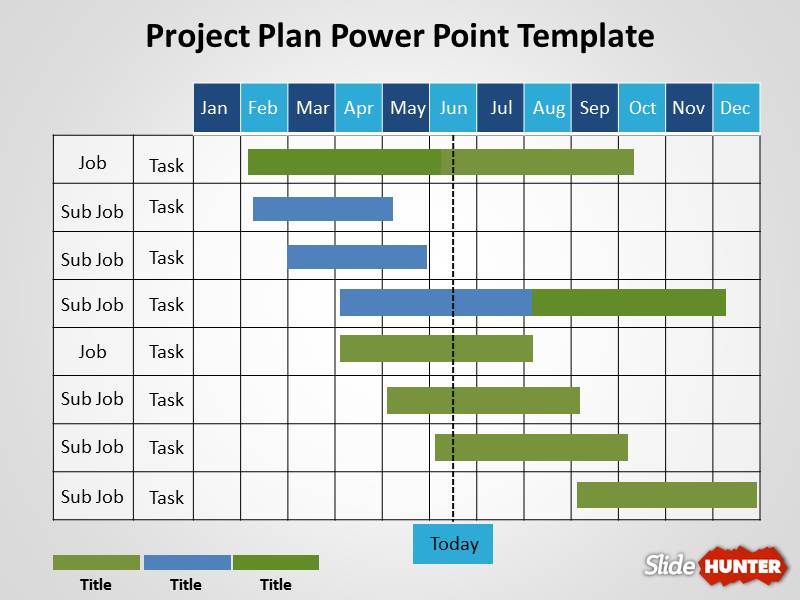 Free Project Plan Powerpoint Template