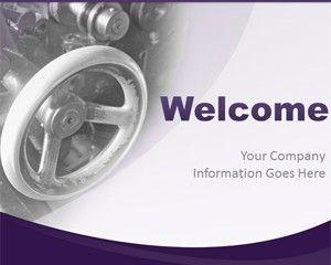Glossy Violet PowerPoint Template Glossy Violet PowerPoint Template