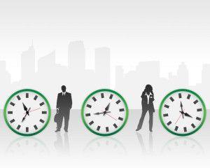Time Management Green PowerPoint Template Time Management Green PowerPoint Template