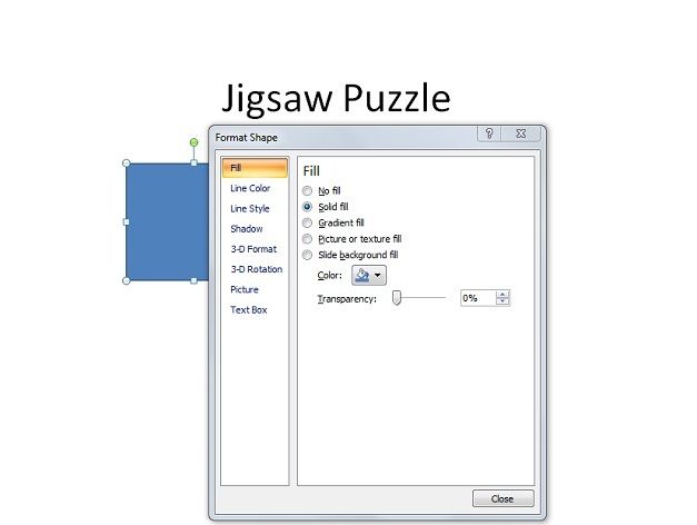 How To Create Jigsaw Puzzle Shapes In Microsoft Powerpoint How To Create A Jigsaw Puzzle In Powerpoint