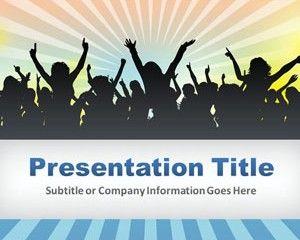 Entertainment PowerPoint Template Entertainment PowerPoint Template