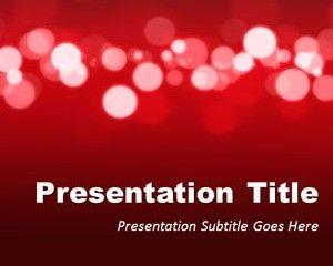 Red Marketing PowerPoint Template Red Marketing PowerPoint Template
