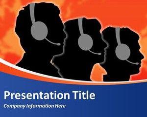 Call Center PowerPoint Template Call Center PowerPoint Template