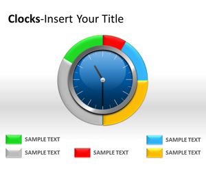 Analog Clock PowerPoint Template