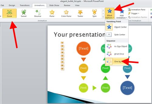 How To Animate Individual Shapes In Your Smartart Diagram