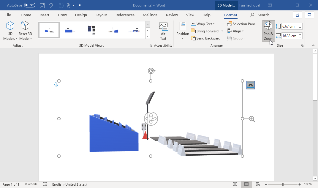 How to Use 3D Models in PowerPoint, Word, Excel & Outlook