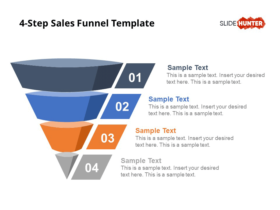 Blank Sales Funnel Template