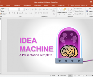 Animated Idea Infographics PowerPoint Template