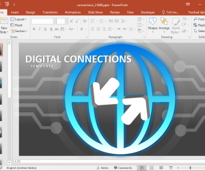 Digital Connections PowerPoint Template