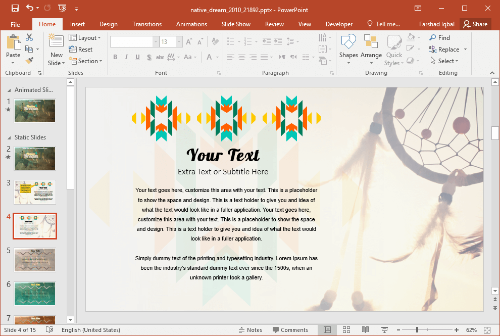 animated-native-american-culture-powerpoint-template