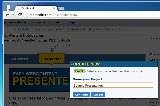 Ewc Presenter Create Html5 Based Banners And Presentations Online