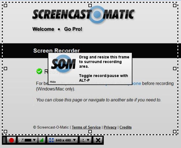 screencast o matic install