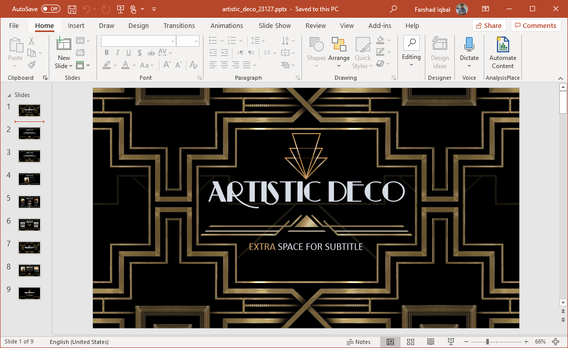 art-deco-powerpoint-template-free