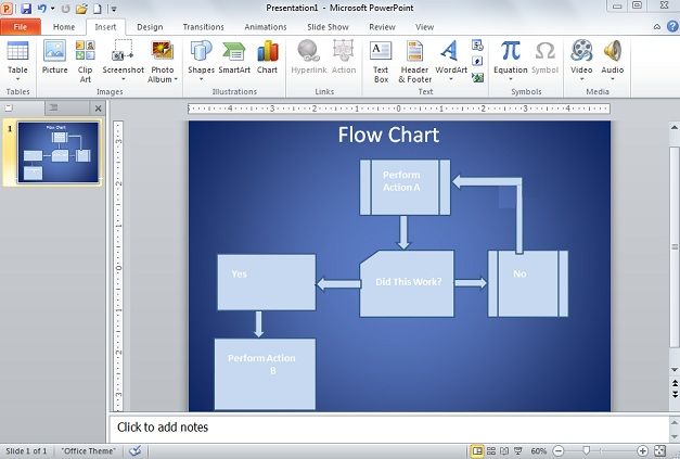 How To Create Flow Chart In Powerpoint