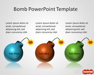 Bomb PowerPoint Template