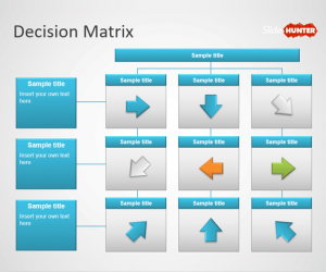 Decision Matrix PowerPoint template