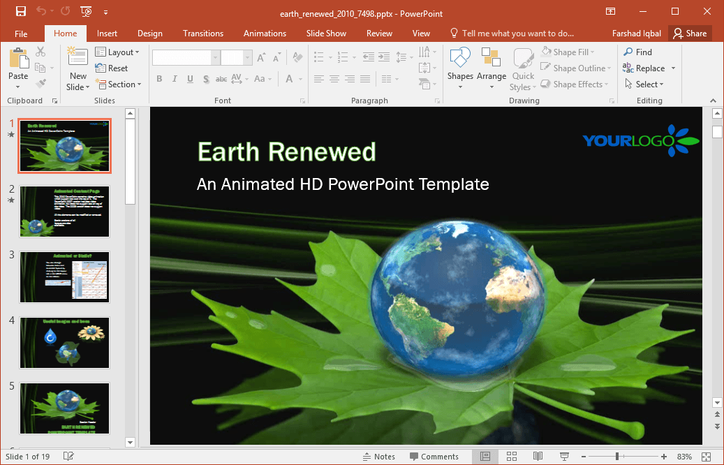 animated-earth-day-powerpoint-templates