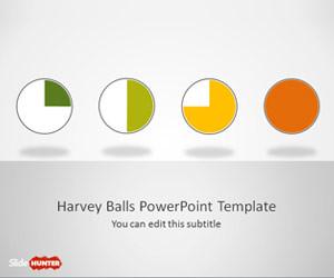 Harvey Balls Chart Template