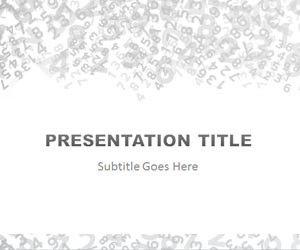 Numbers PowerPoint Template