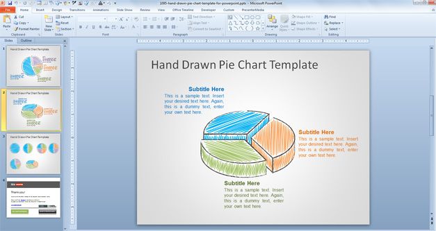 Hand Drawn Pie Chart