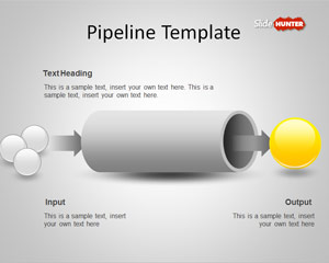 Free Pipeline Powerpoint Template Free Powerpoint Templates Slidehunter Com