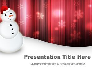 Holiday Powerpoint Template from slidehunter.com