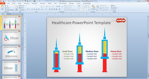 Free Healthcare Powerpoint Template