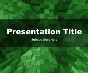 Minecraft presentation template