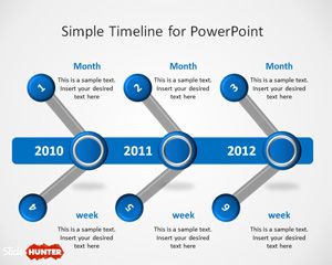 Powerpoint Milestone Template from slidehunter.com