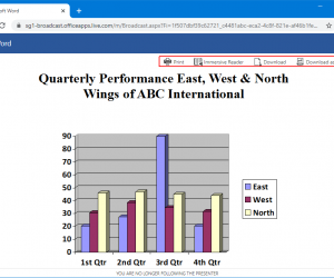 view document online using office presentation service