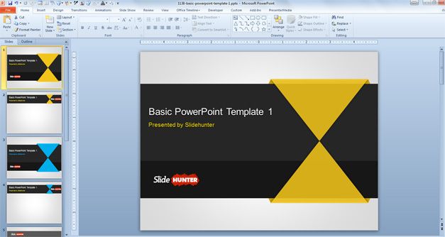 Free Simple PowerPoint Template Free Simple PowerPoint Template
